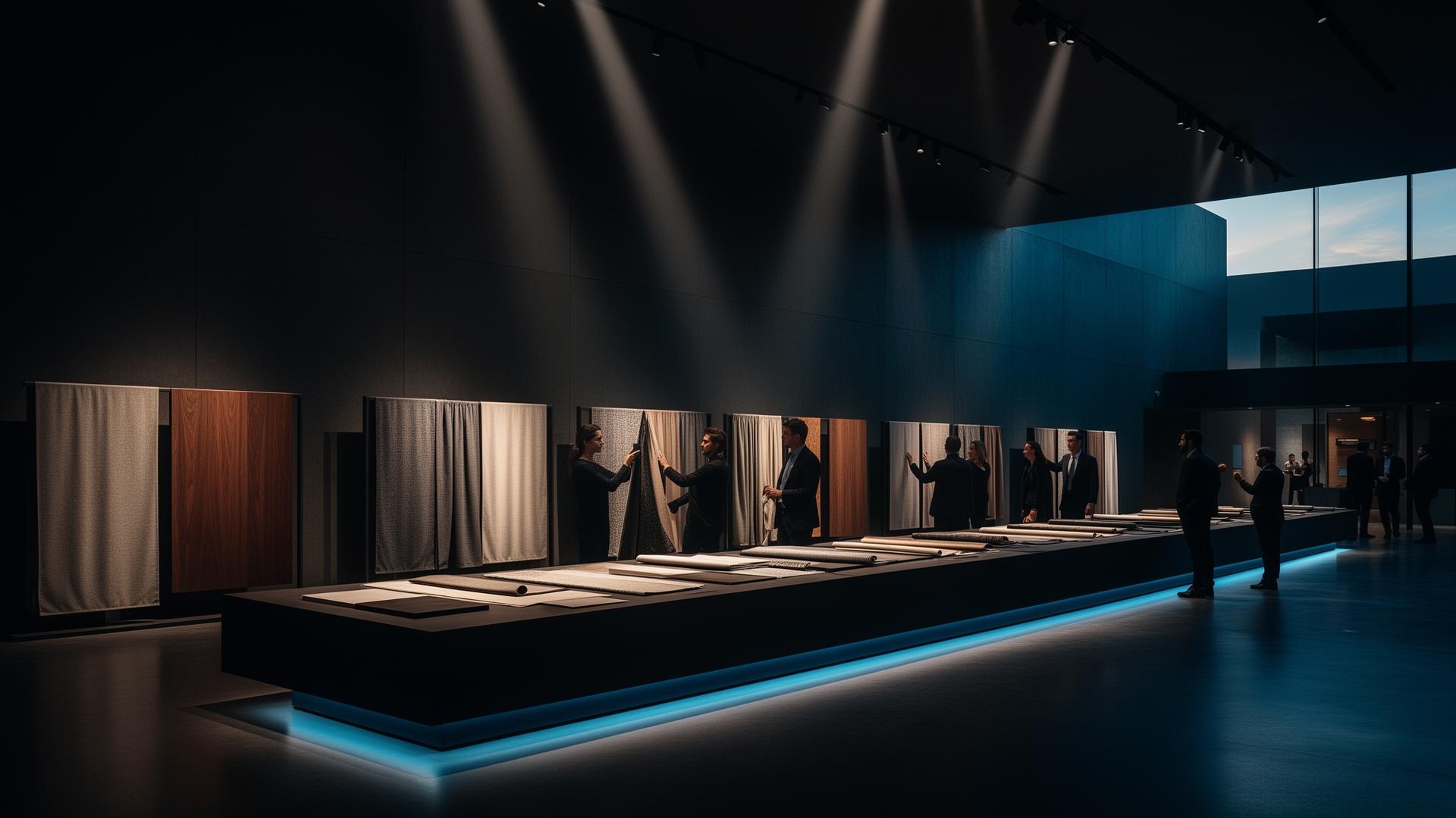 The SI Team premium materials showroom